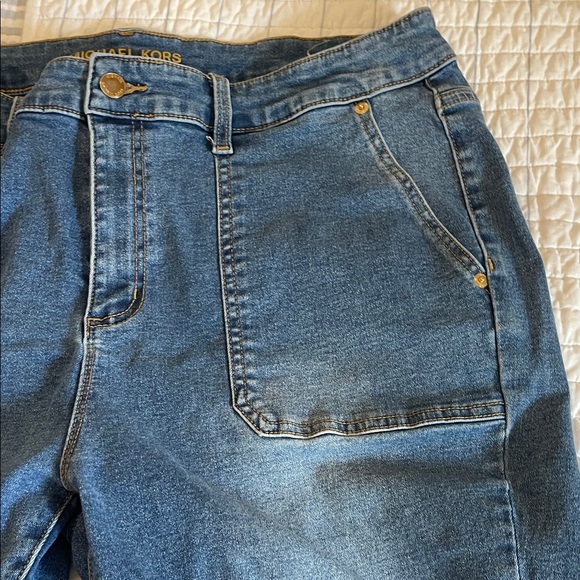 Michael Kors Blue Boyfriend Jeans - Picture 4 of 5